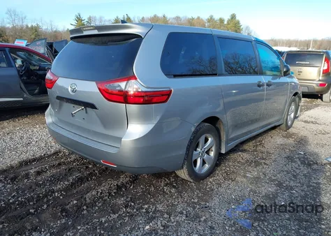 2020 Toyota Sienna L from USA, damaged, VIN 5TDZZ3DC4LS028453